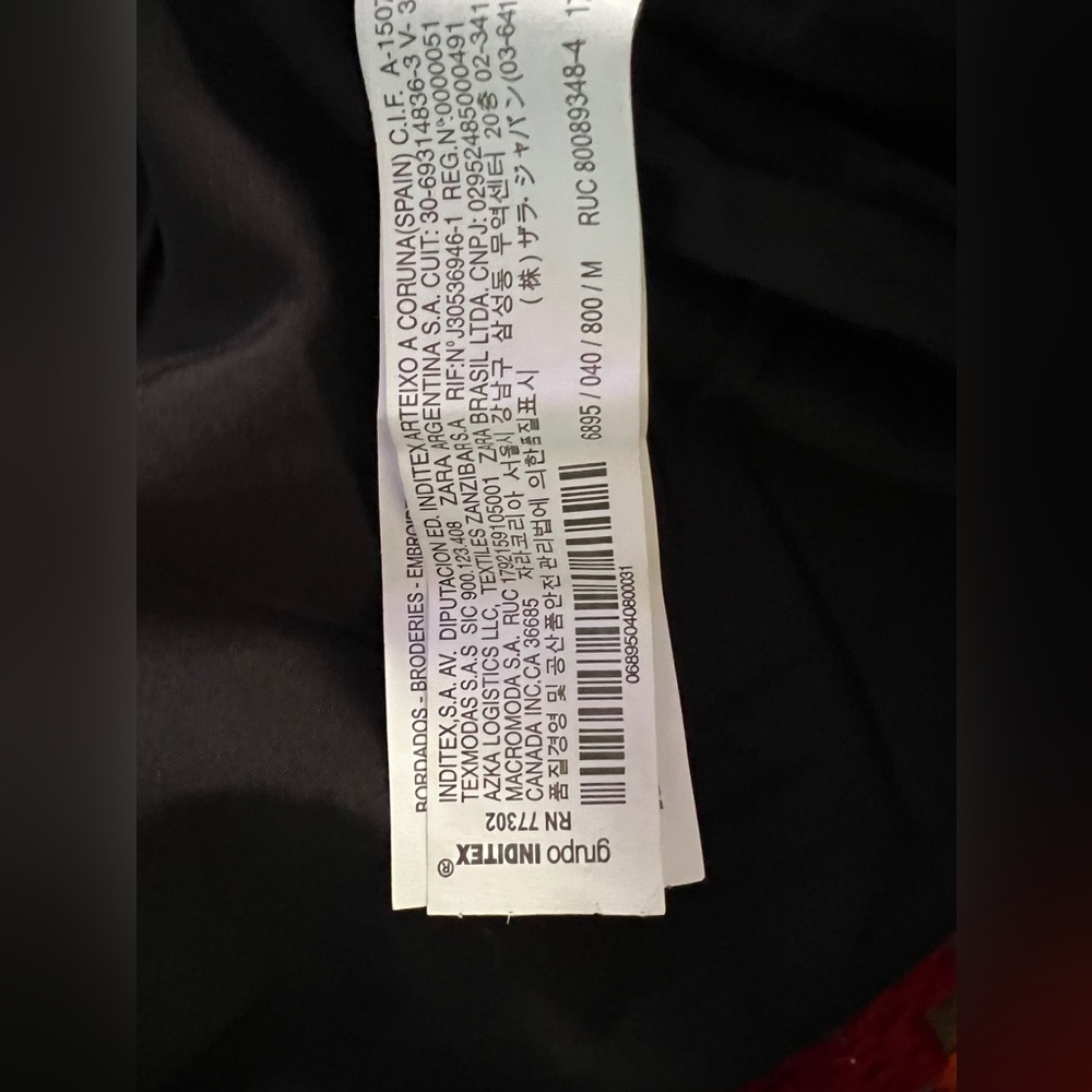 Zara Woman Multi Colored Patchwork Fabulousous Ja… - image 7